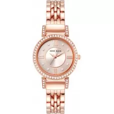 Женские часы Anne Klein Crystal Metals 2928TPRG