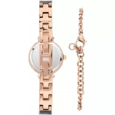 Женские часы Anne Klein Box Set Diamond 3620BKST