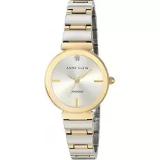 Женские часы Anne Klein Diamond Dial 2435SVTT