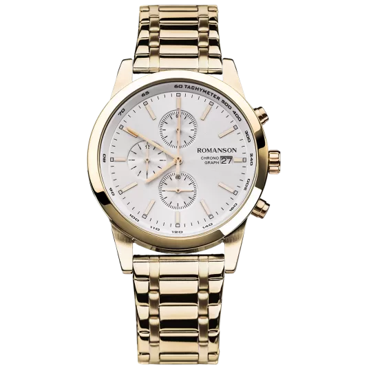 Мужские часы Romanson TM 1B22H MG(WH) - фото 1
