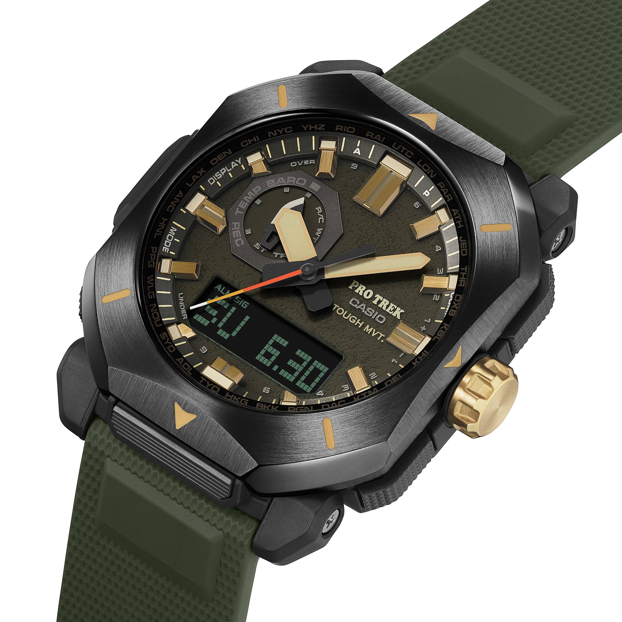 Наручные часы Casio Pro Trek PRW-6900Y-3 - купить в интернет-магазине 3-15,  цена, фото, характеристики и описание